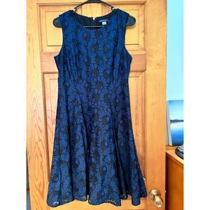 Tommy Hilfiger Floral Lace Fit and Flare Dress Size 8